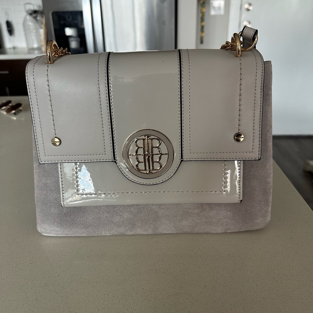 Elegant Gray River Island Purse